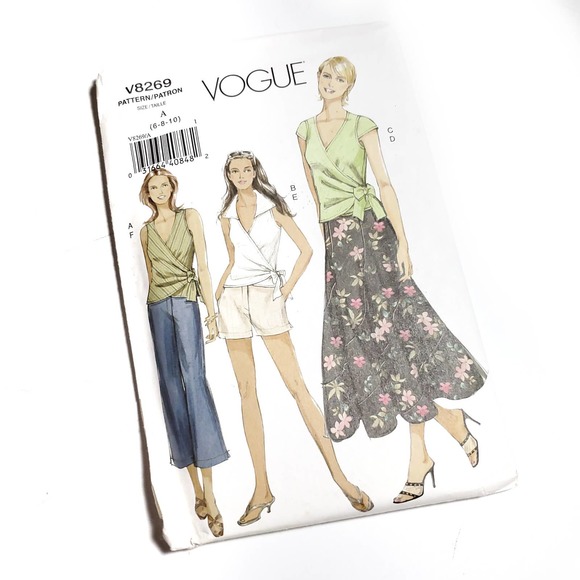 Y2K Top Skirt Shorts Pants Pattern